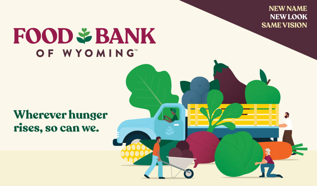 Food Bank of Wyoming's rebrand announcement